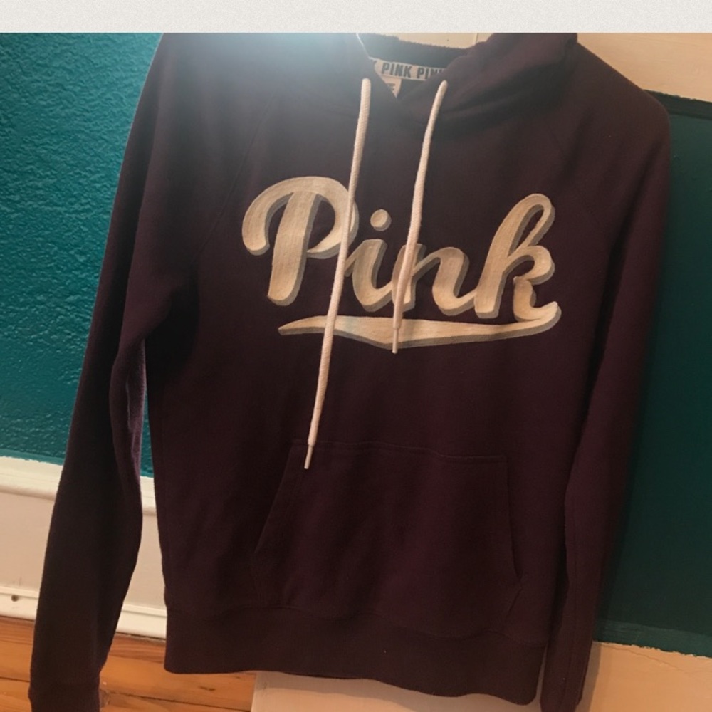 Vs PINK Maroon hoodie